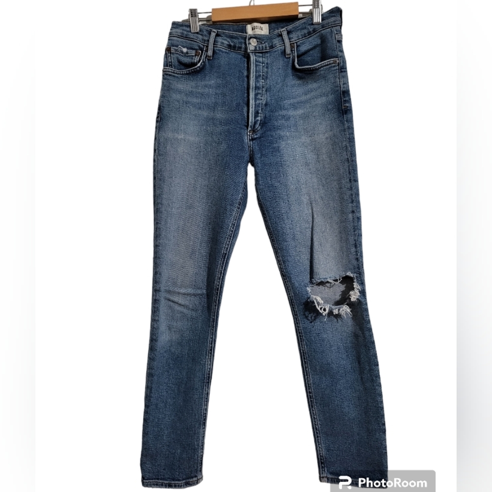Agolde Nico Skinny Jean Blue Size 27